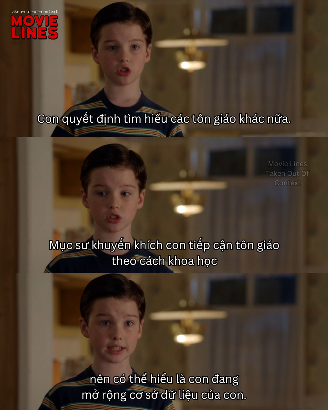 📽 Young Sheldon.... - Movie Lines Taken Out Of Context | Facebook