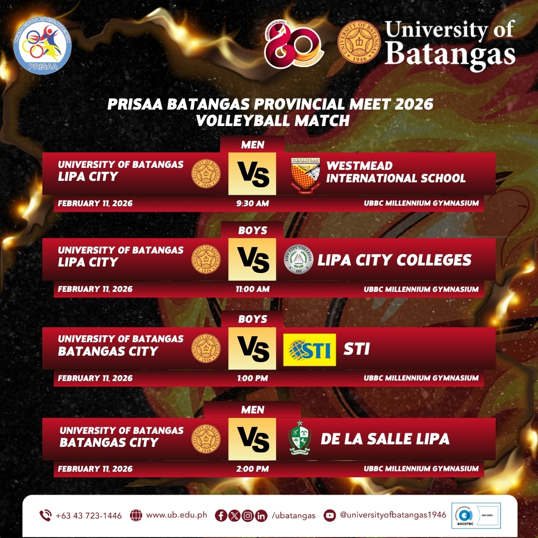 University of Batangas added a... - University of Batangas