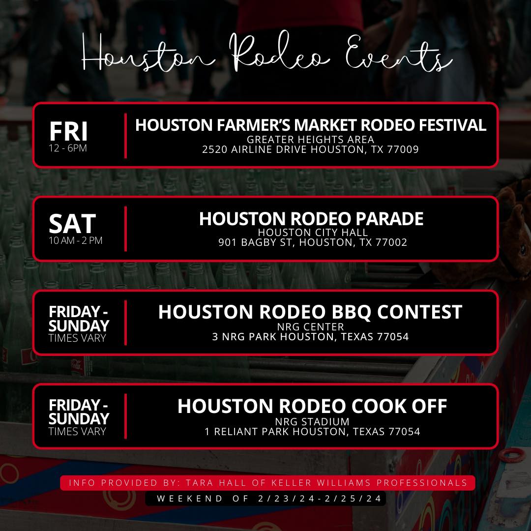 It’s a BEAUTIFUL weekend to kick off rodeo season in Houston! From the ...