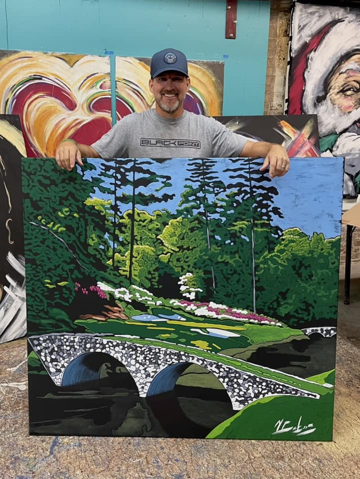 Mike Debus Performance Painting | Overland Park KS