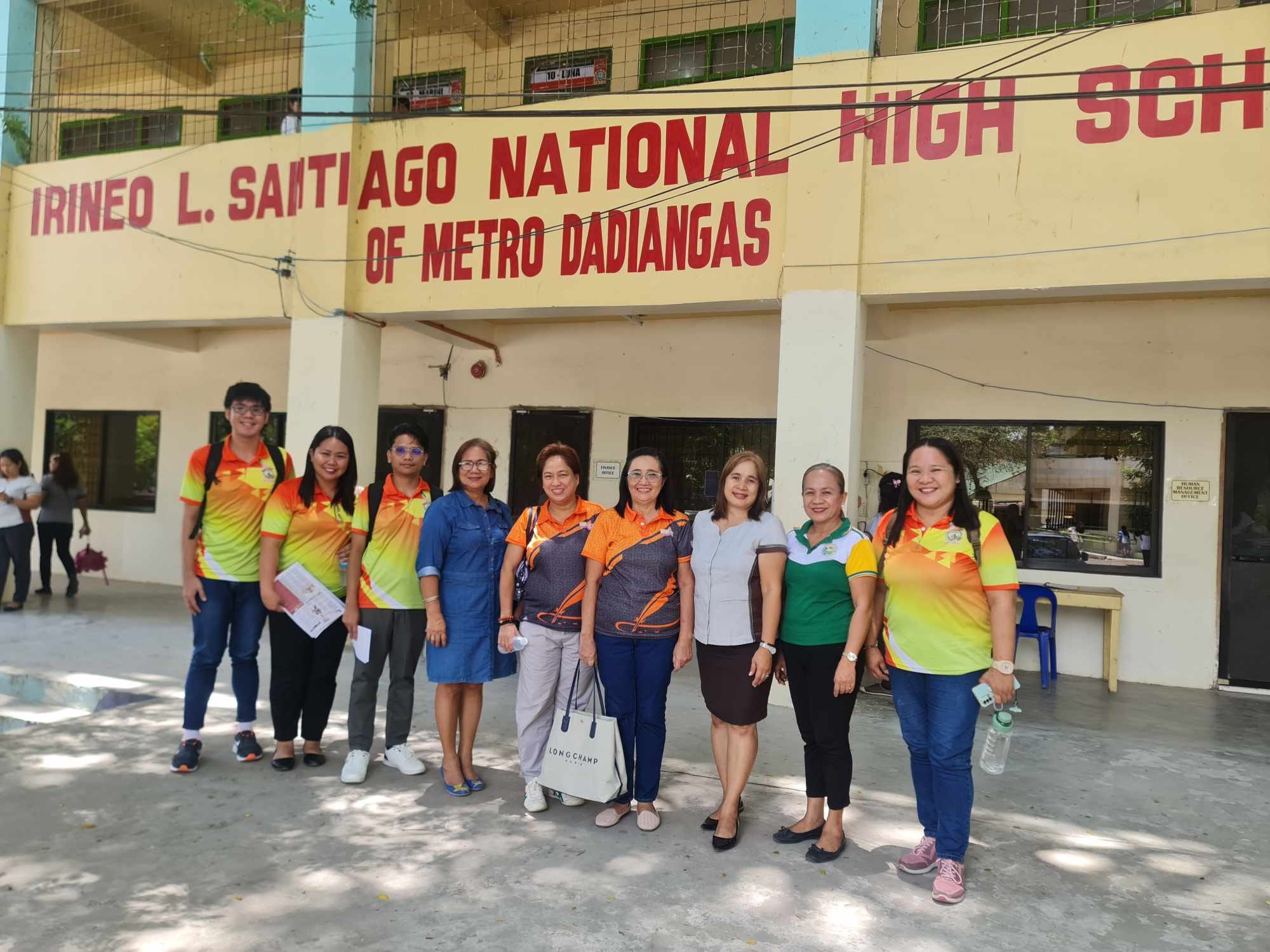 Look! Earlier today, September 11, 2024, Irineo L. Santiago National ...