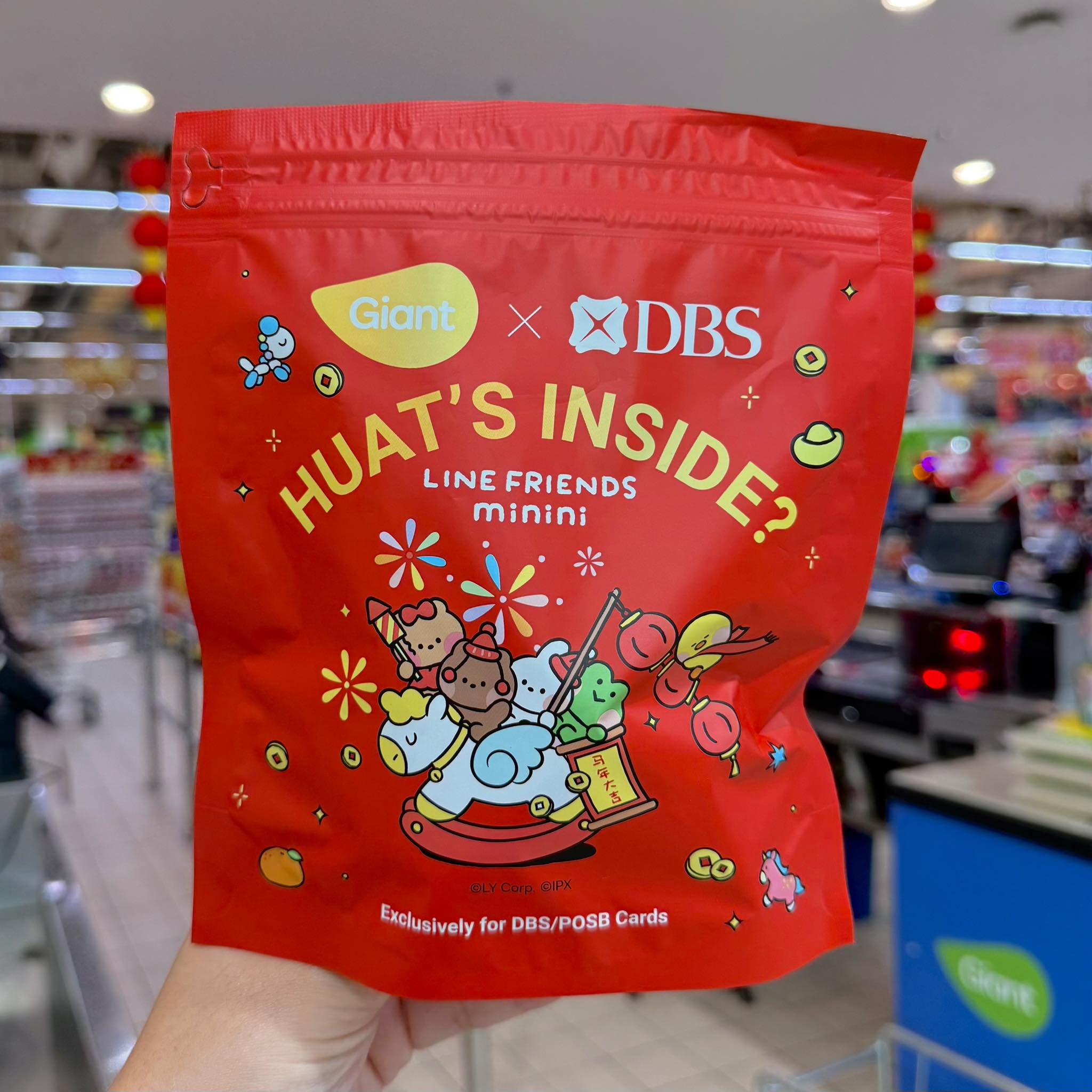 Get your hands on our Limited Edition LINE FRIENDS minini Mandarin