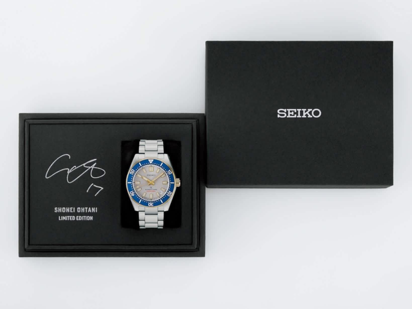 Seiko gifted Shohei Ohtani a special one-of-one watch.