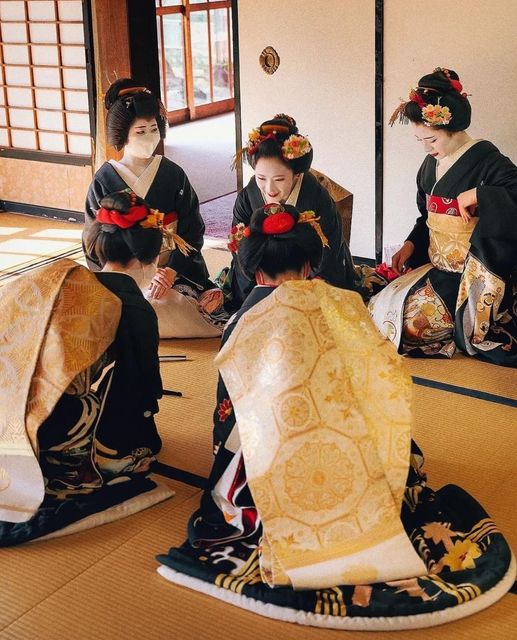 The kanzashi 簪 are all the hair ornaments traditionally used in