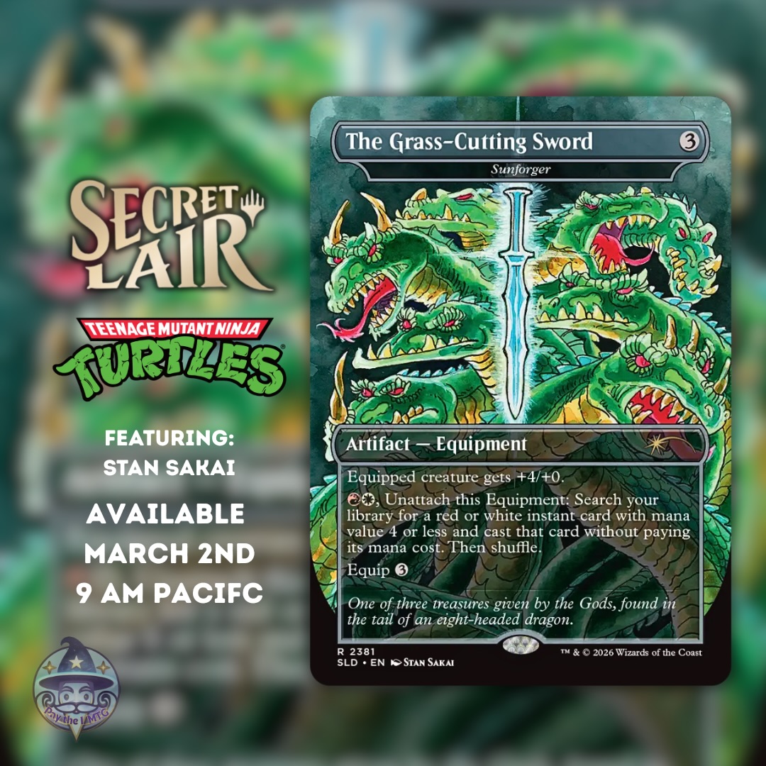 Some incredible TMNT Secret Lairs featuring artists Stan Sakai and