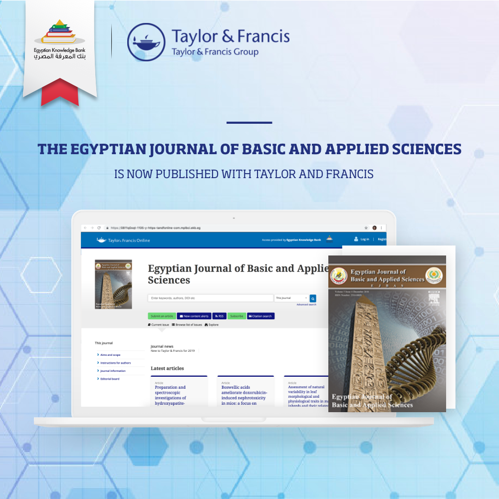 المجلة المصرية للعلوم... - Egyptian Knowledge Bank- EKB