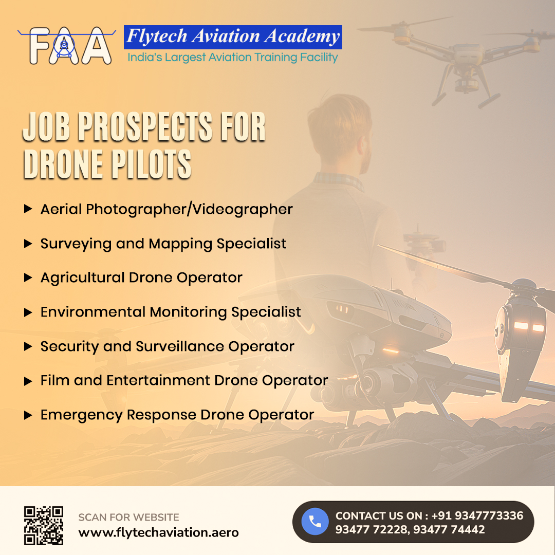 Did you know? The demand for skilled drone pilots is soaring