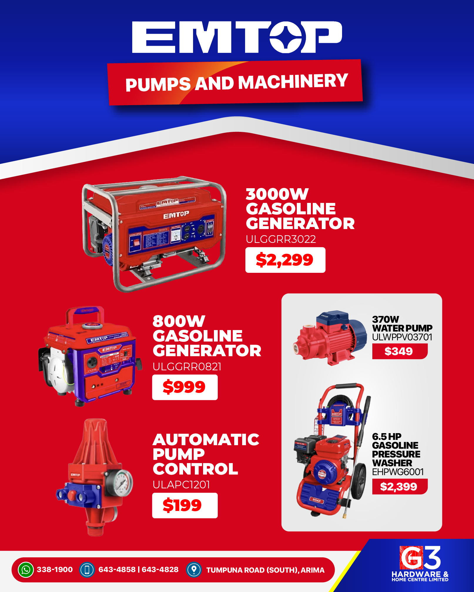 🔴 GEAR UP WITH THE BEST:... - G3 Hardware & Home Centre Ltd | Facebook