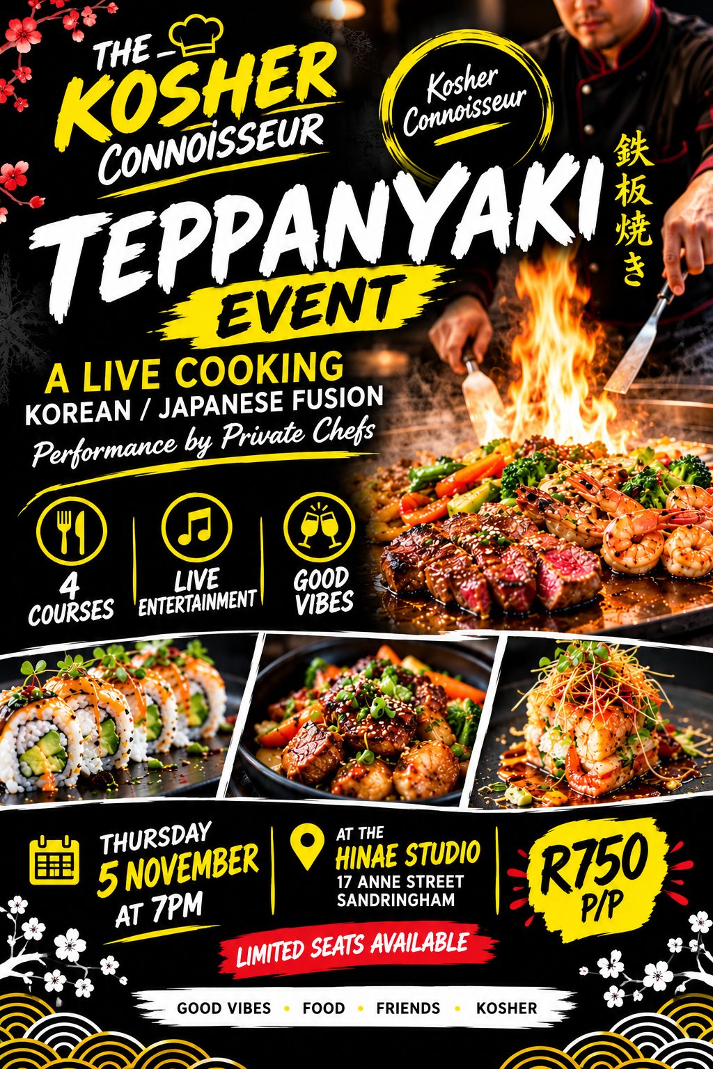 Japanese/Korean fusion Evening
