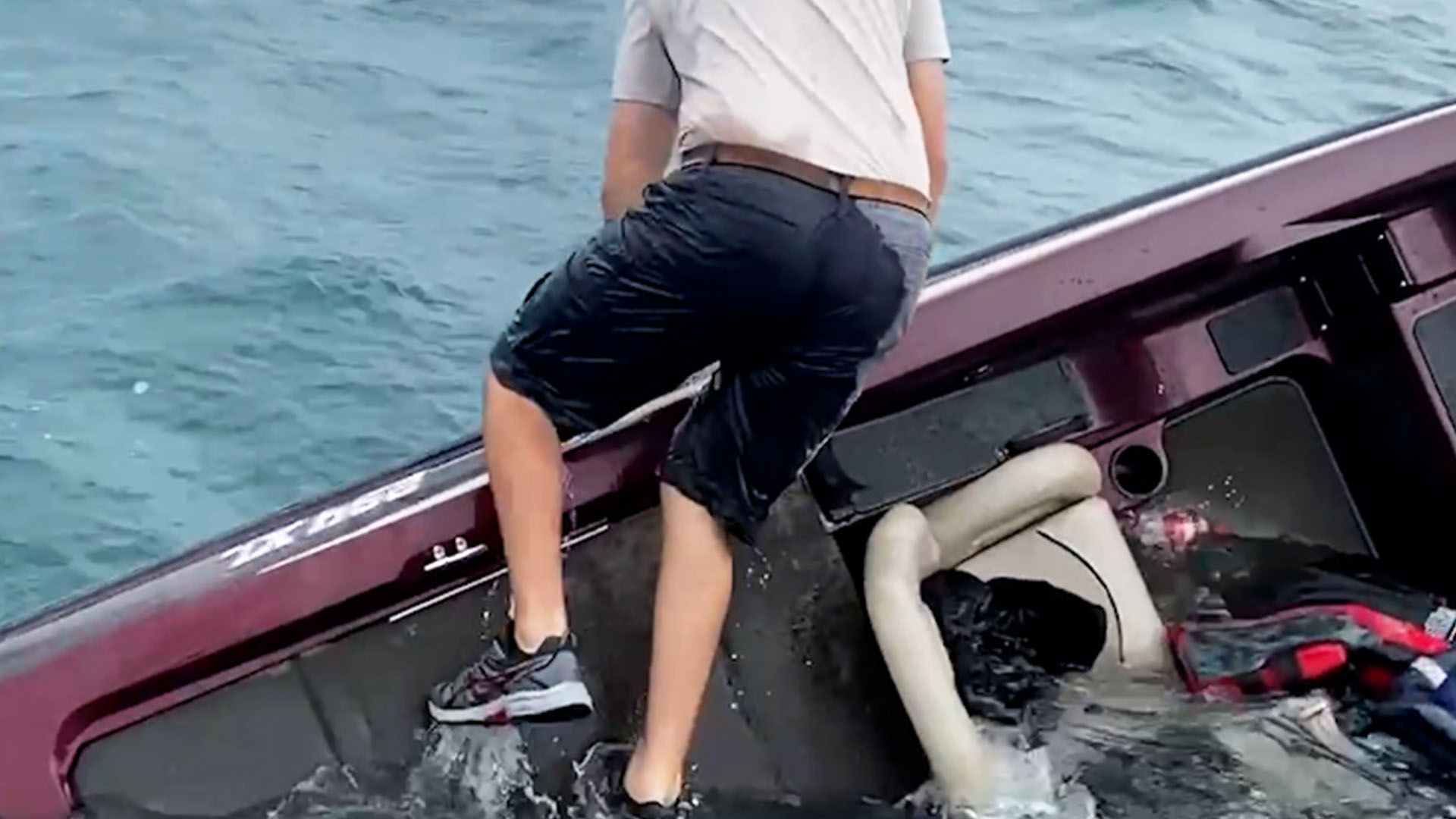 FailArmy - Luckily, you can use a cooler to float for days...