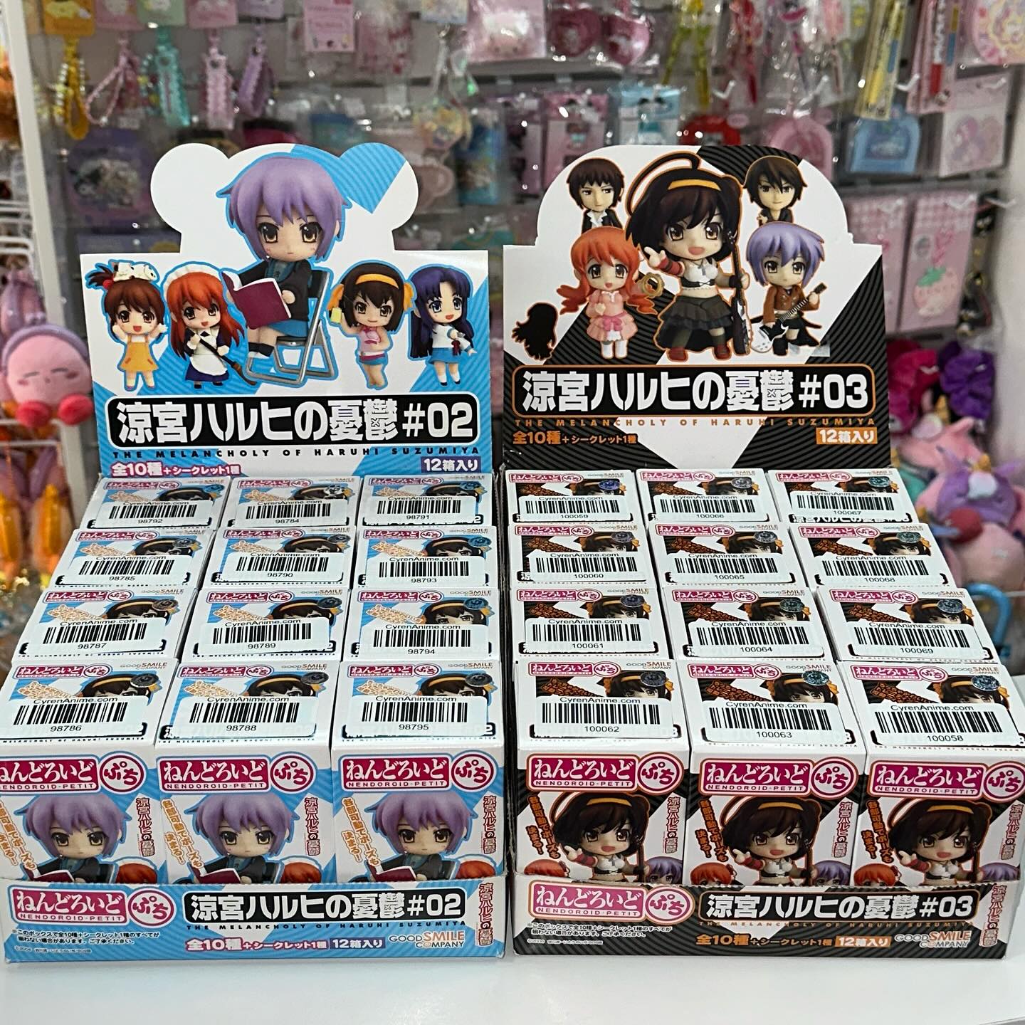 Haruhi Suzumiya blind boxes 😊 #haruhisuzumiya