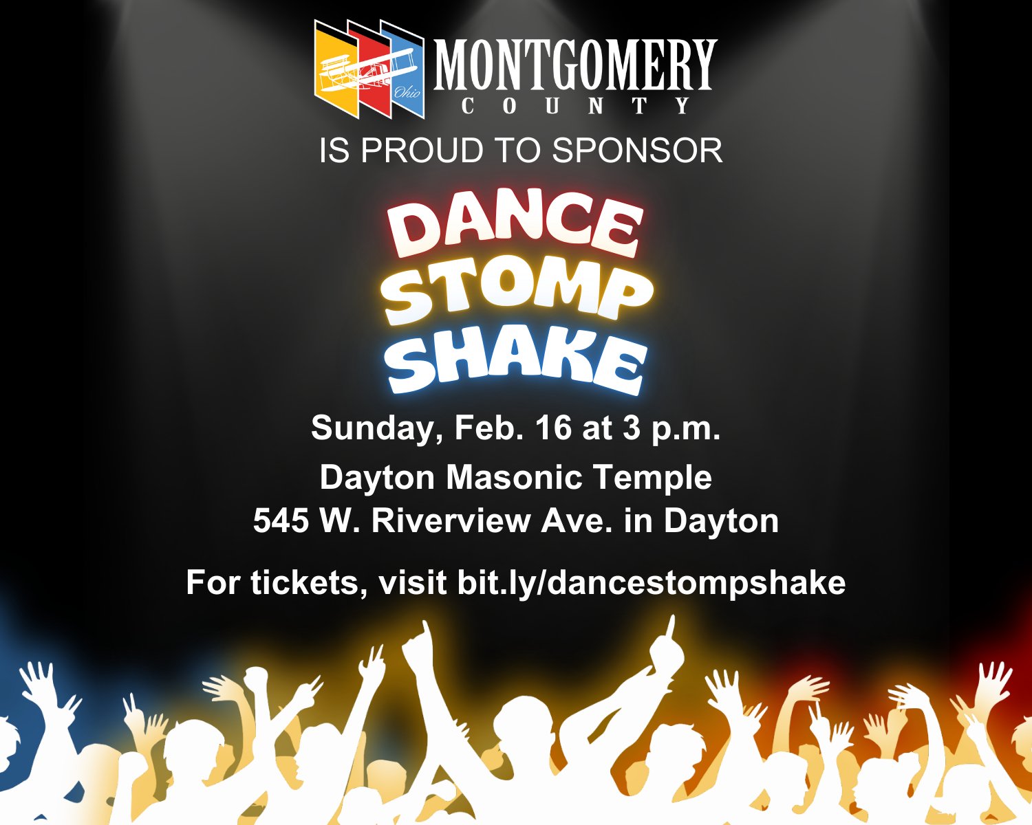 Montgomery - Montgomery County is proud to sponsor Dance Stomp Shake ...