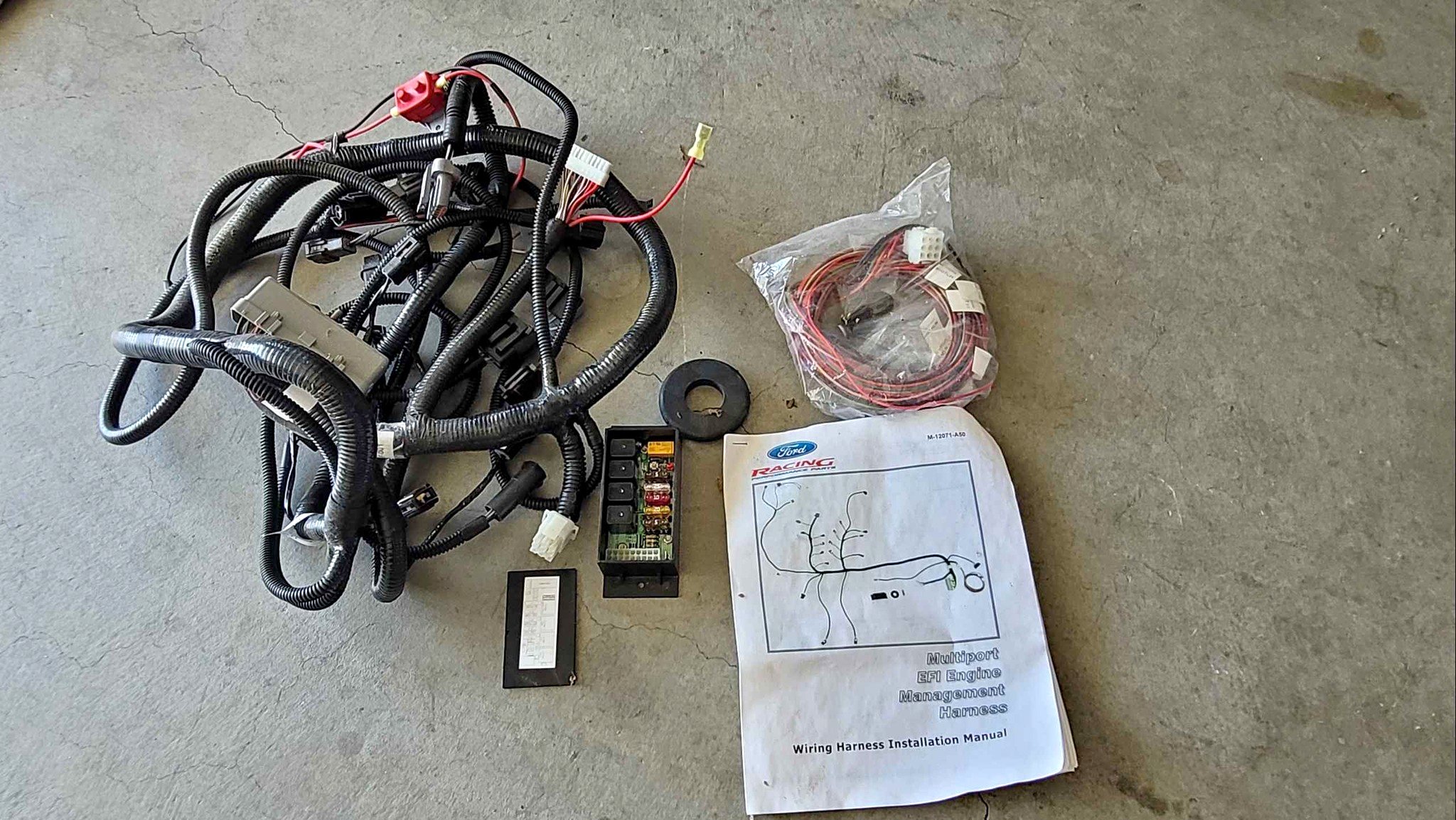 Ford Racing/Summit Fuel Injection System Wiring Harness - Cables ...