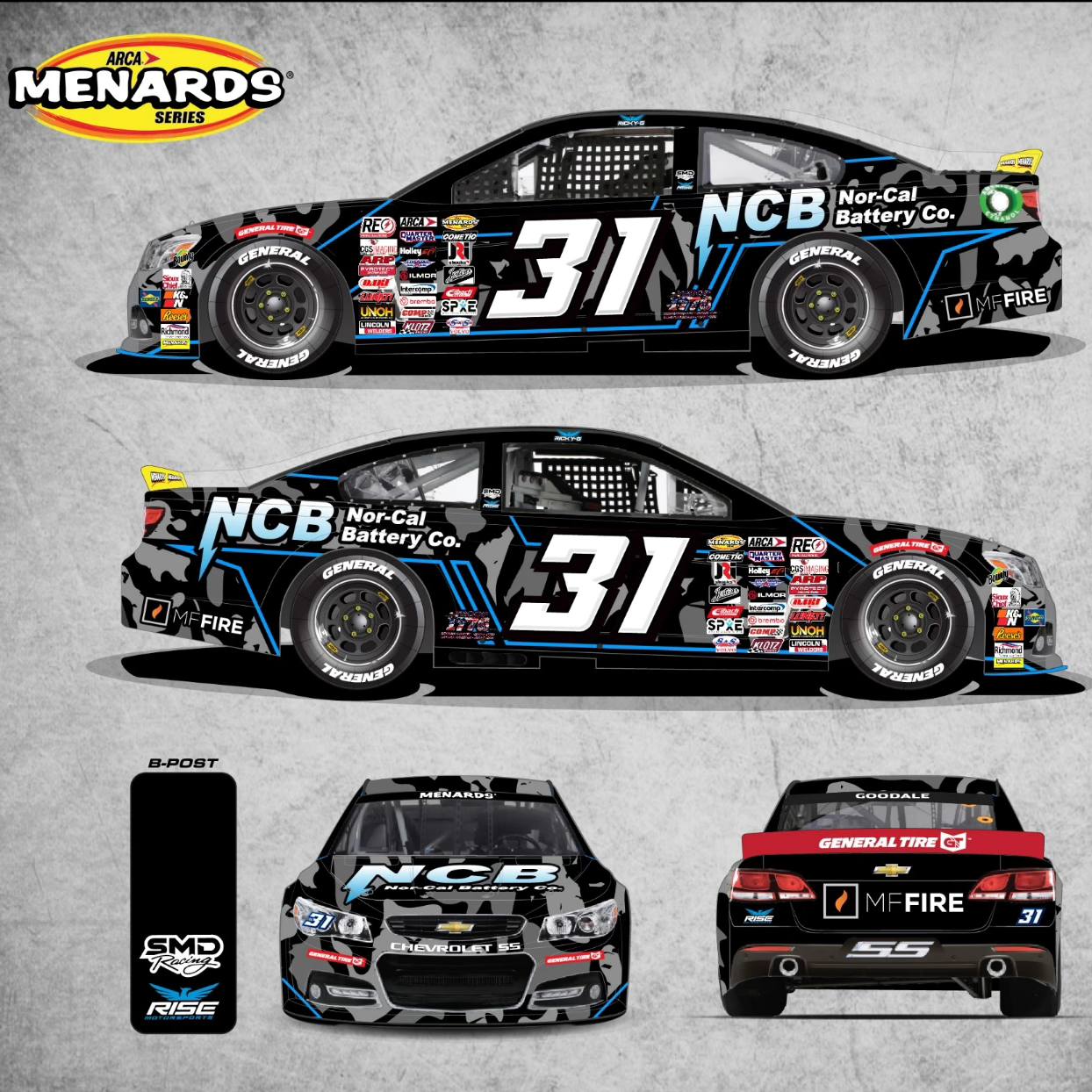 Arca Series Logo Chase Pinsonneault Readies For ARCA Menards Series