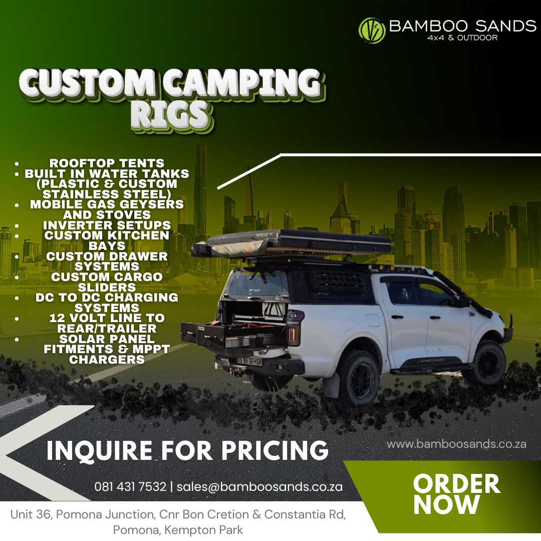Bamboo - We build custom camping rigs too!!!!! Rooftop Tents Built in ...