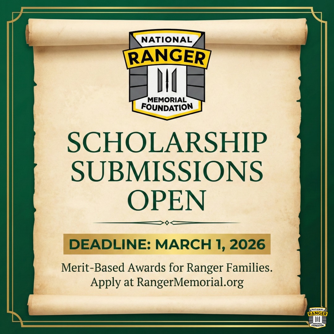National - Scholarship submissions are OPEN for Ranger families ...