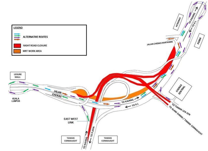 Malaysia Rapid Transit Corporation Sdn Bhd - LONG-TERM ROAD CLOSURES AT ...