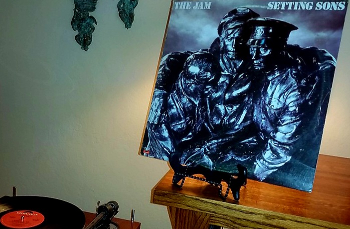 The Jam SETTING SONS Alternate LP Beautiful Neon Orange Vinyl with