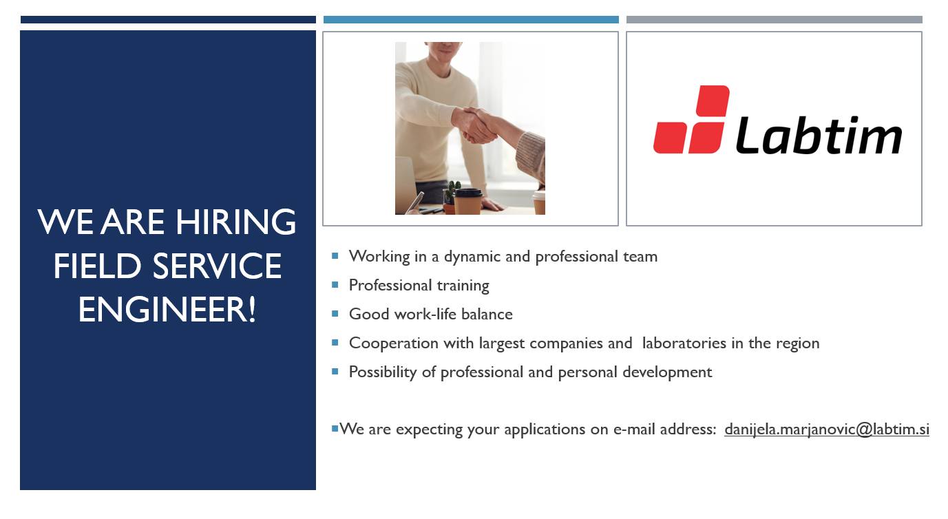 Labtim - WE ARE HIRING!!!! We have opened positions for Field Services ...