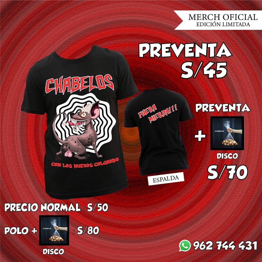 CHABELOS - HAY MERKA!!!!! 🤪 Polos oficiales de Chabelos... | Facebook