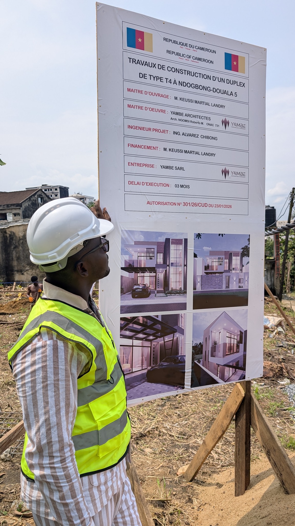 YAMBE - 🚧 𝗧𝗥𝗔𝗩𝗔𝗨𝗫 𝗗𝗘 𝗖𝗢𝗡𝗦𝗧𝗥𝗨𝗖𝗧𝗜𝗢𝗡 𝗗’𝗨𝗡 𝗗𝗨𝗣𝗟𝗘𝗫 𝗗𝗘 𝗧𝗬𝗣𝗘 𝗧𝟰... | Facebook