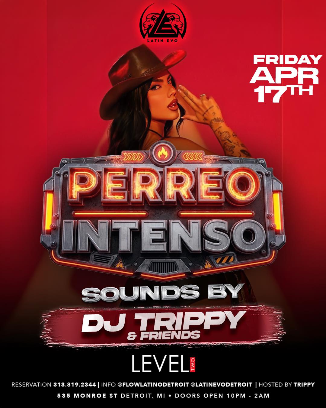 🫦Perreo Intenso 💃 Meet us Every Friday at Level 2 rooftop