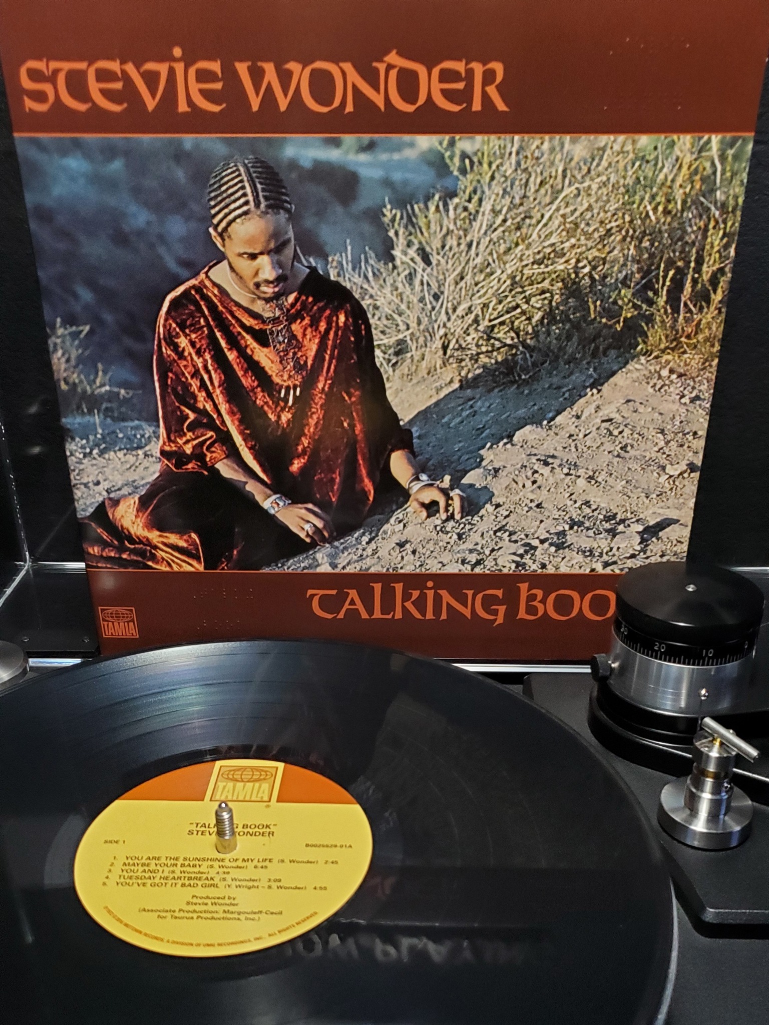 Stevie Wonder ☆ Talking Book. Released in 1972. 2016 RP