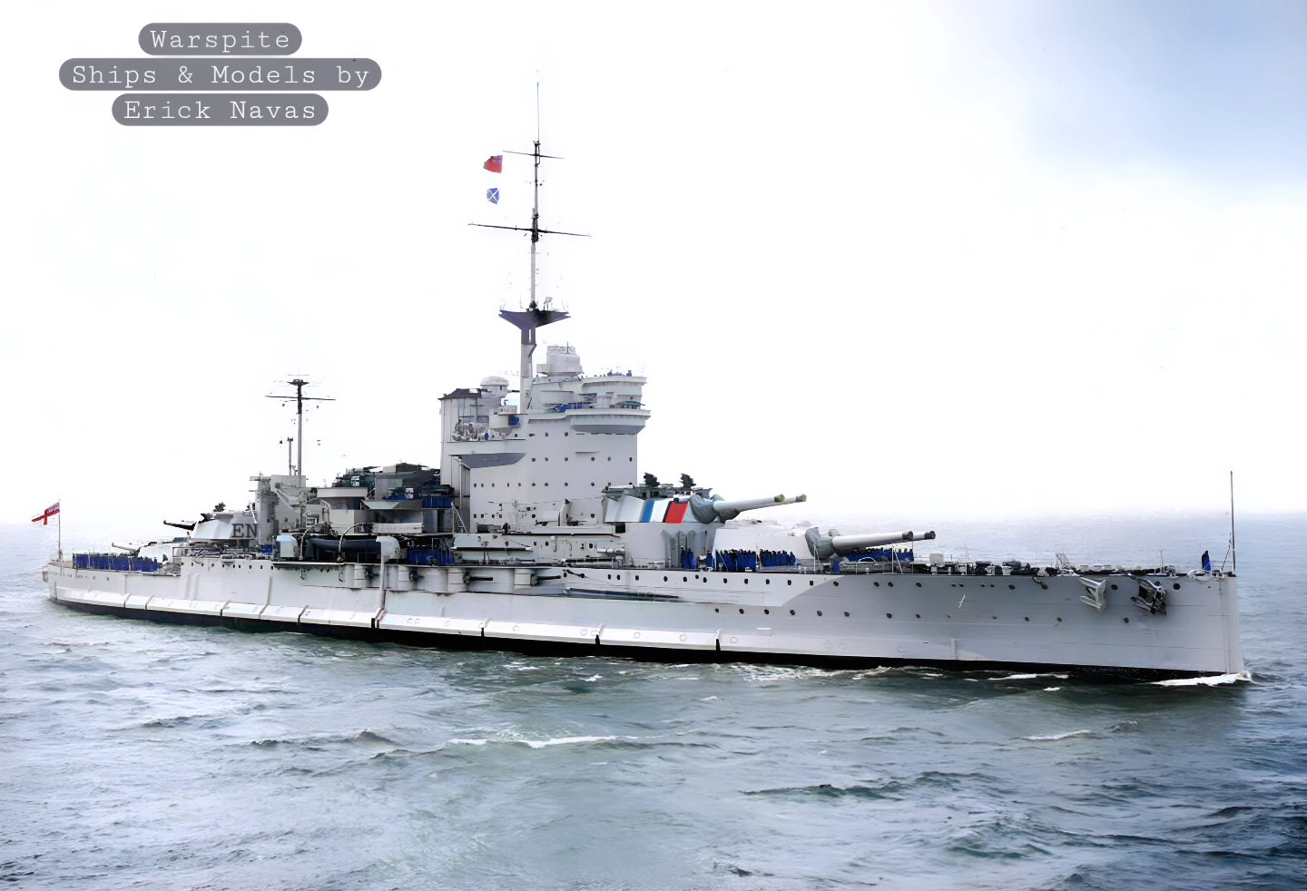HMS Warspite was one of five Queen Elizabeth-class battleships