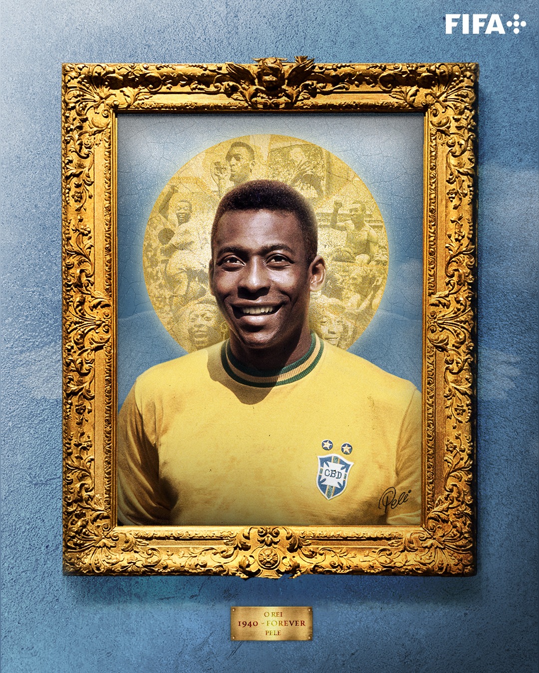Pele. 🕊️ One year since we said goodbye to a legend. ❤️