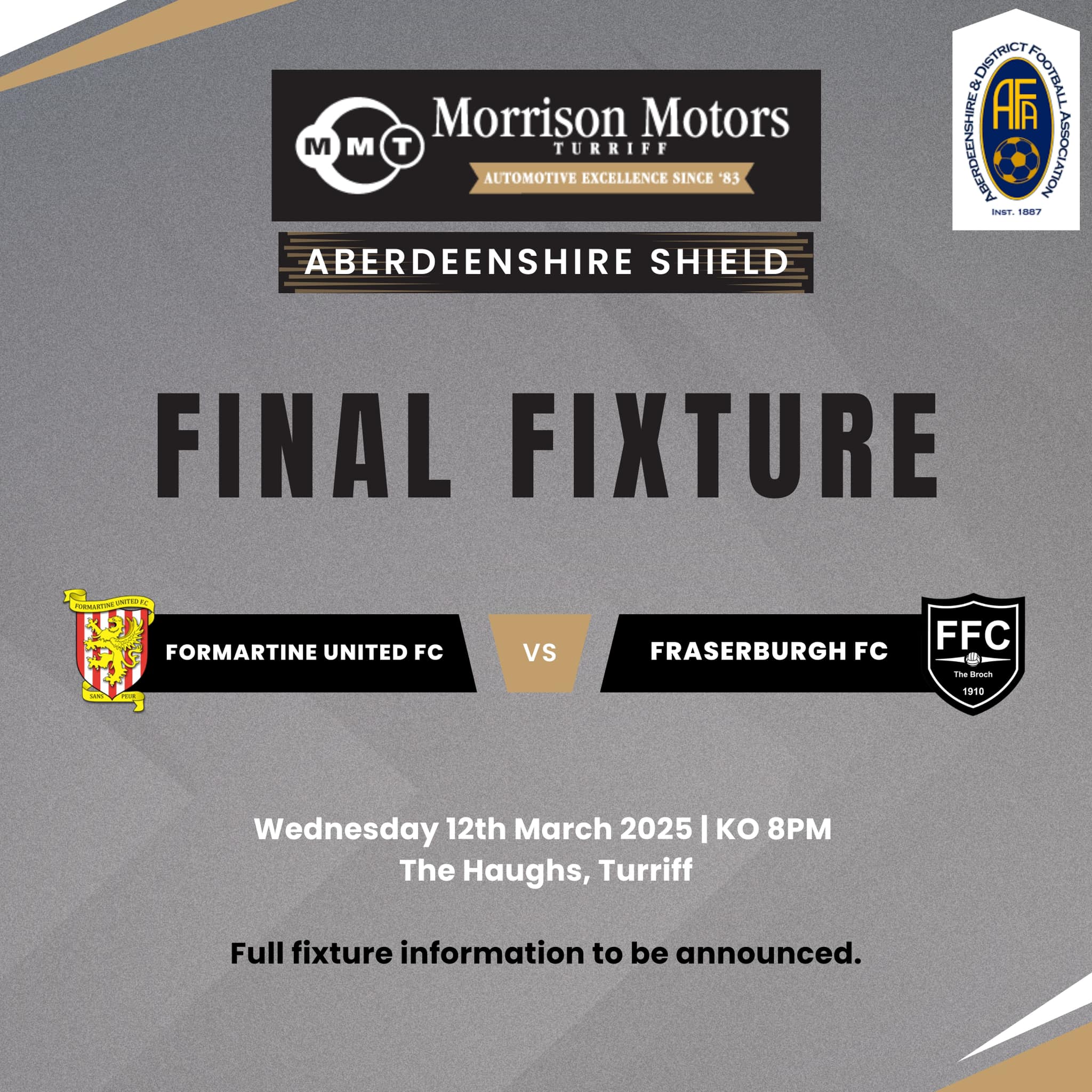 CUP... - The Aberdeenshire & District Football Association