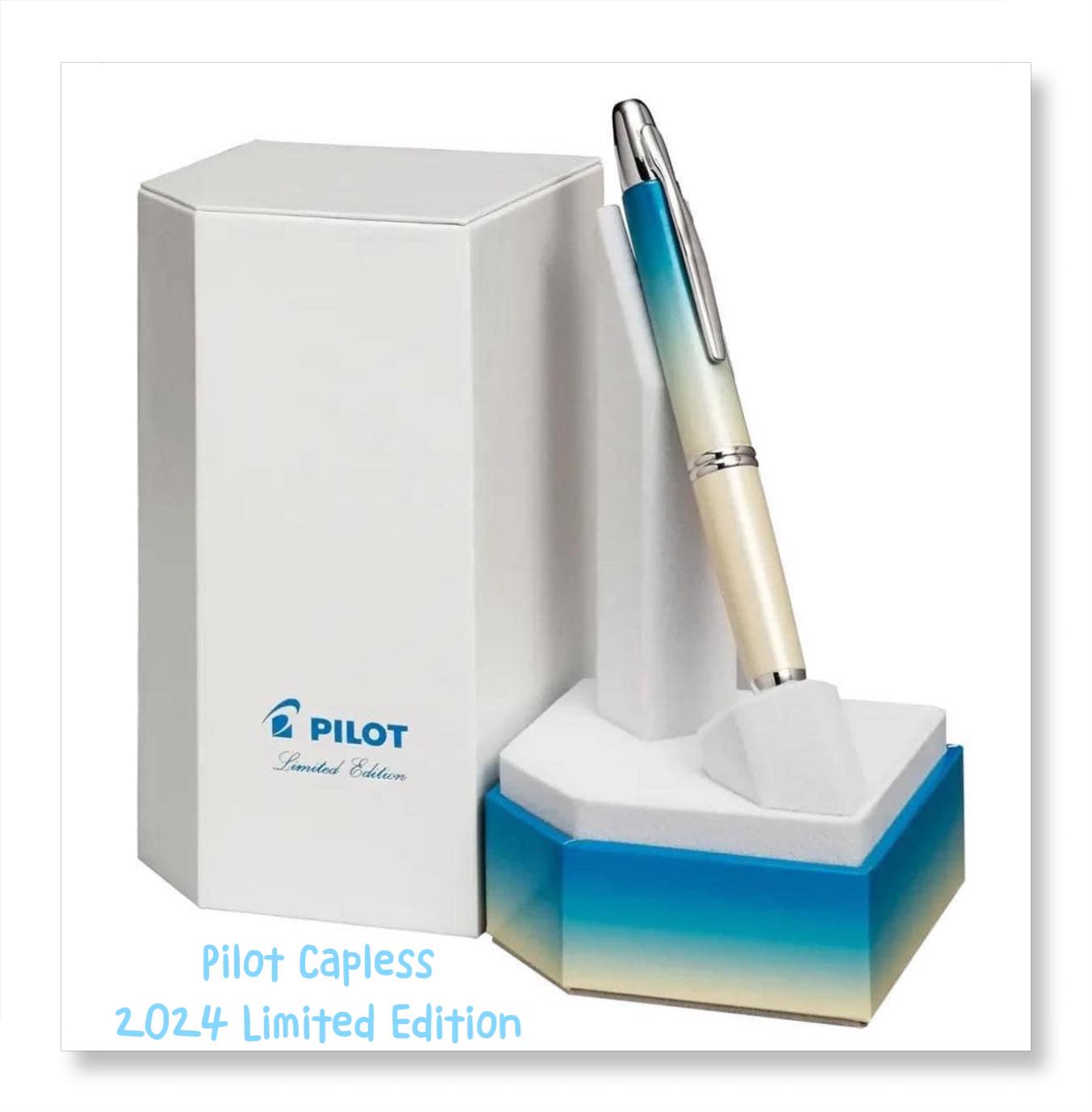 Pilot Capless 2024 Limited Edition】 Capless 是一支沒有蓋(Cap)的按