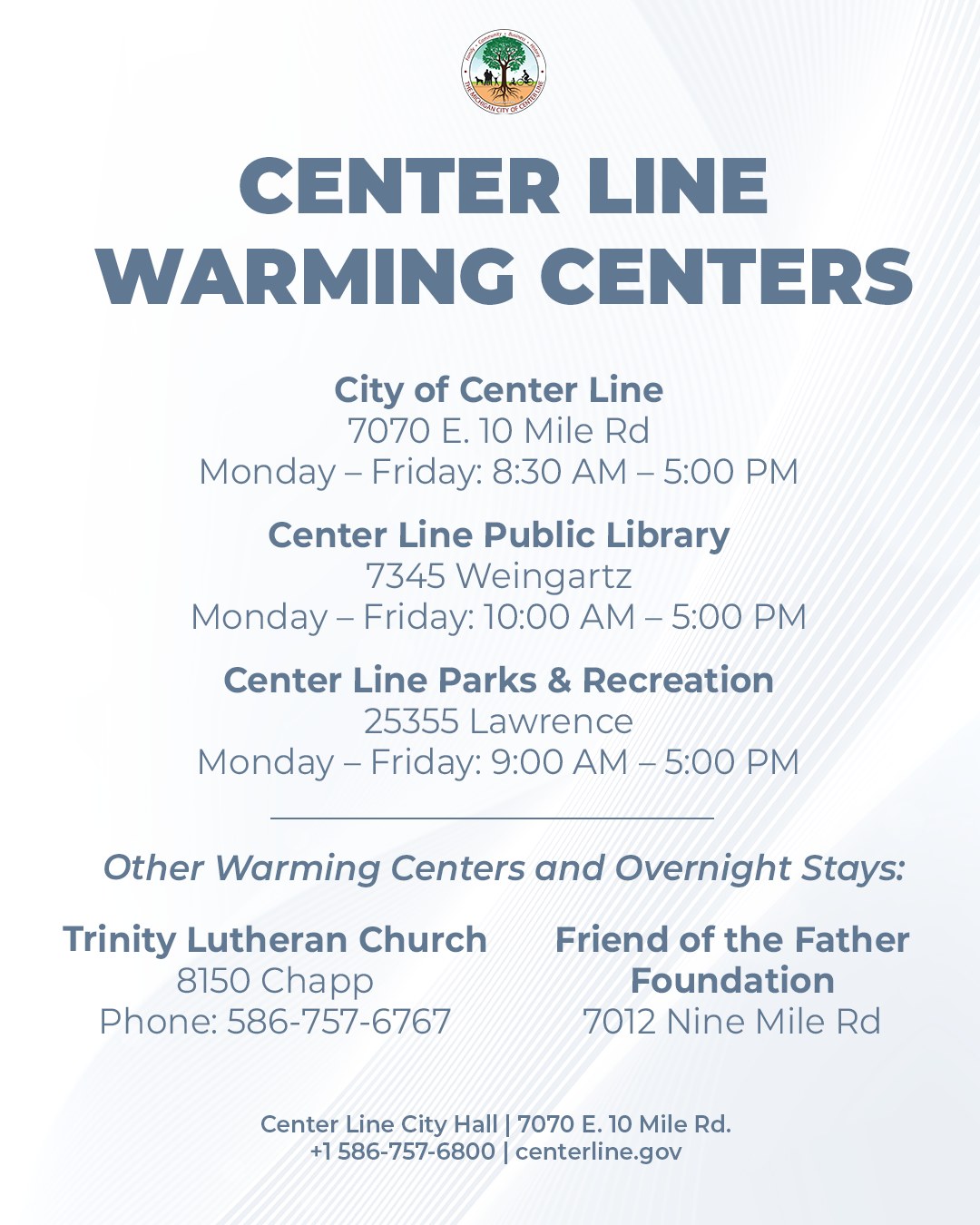 Center Line Parks &... - Center Line Parks & Recreation