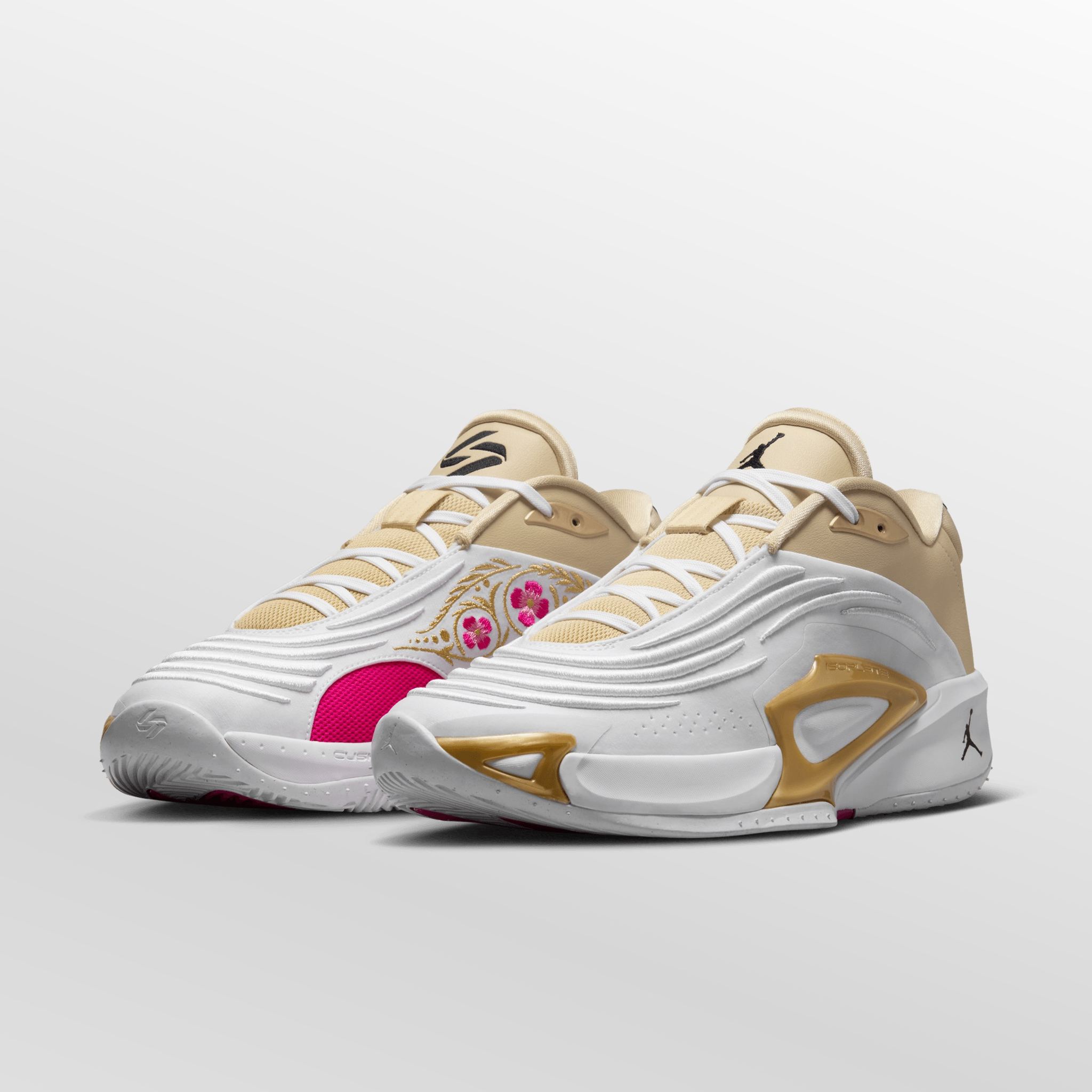 シューズ(男性用) Jordan Luka 2 PF Gold Pink Basketball シューズ