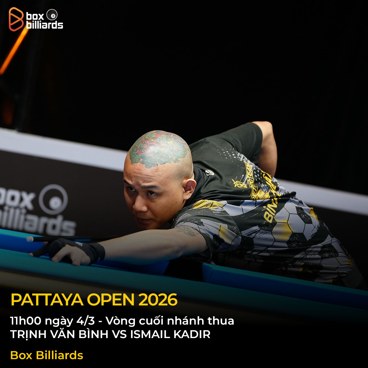 LỊCH THI ĐẤU PATTAYA OPEN 2026 -... - Box Billiards Pool VN | Facebook
