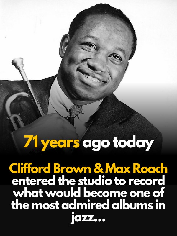 Clifford Brown & Art Blakey Clifford Brown was visiting a Miles