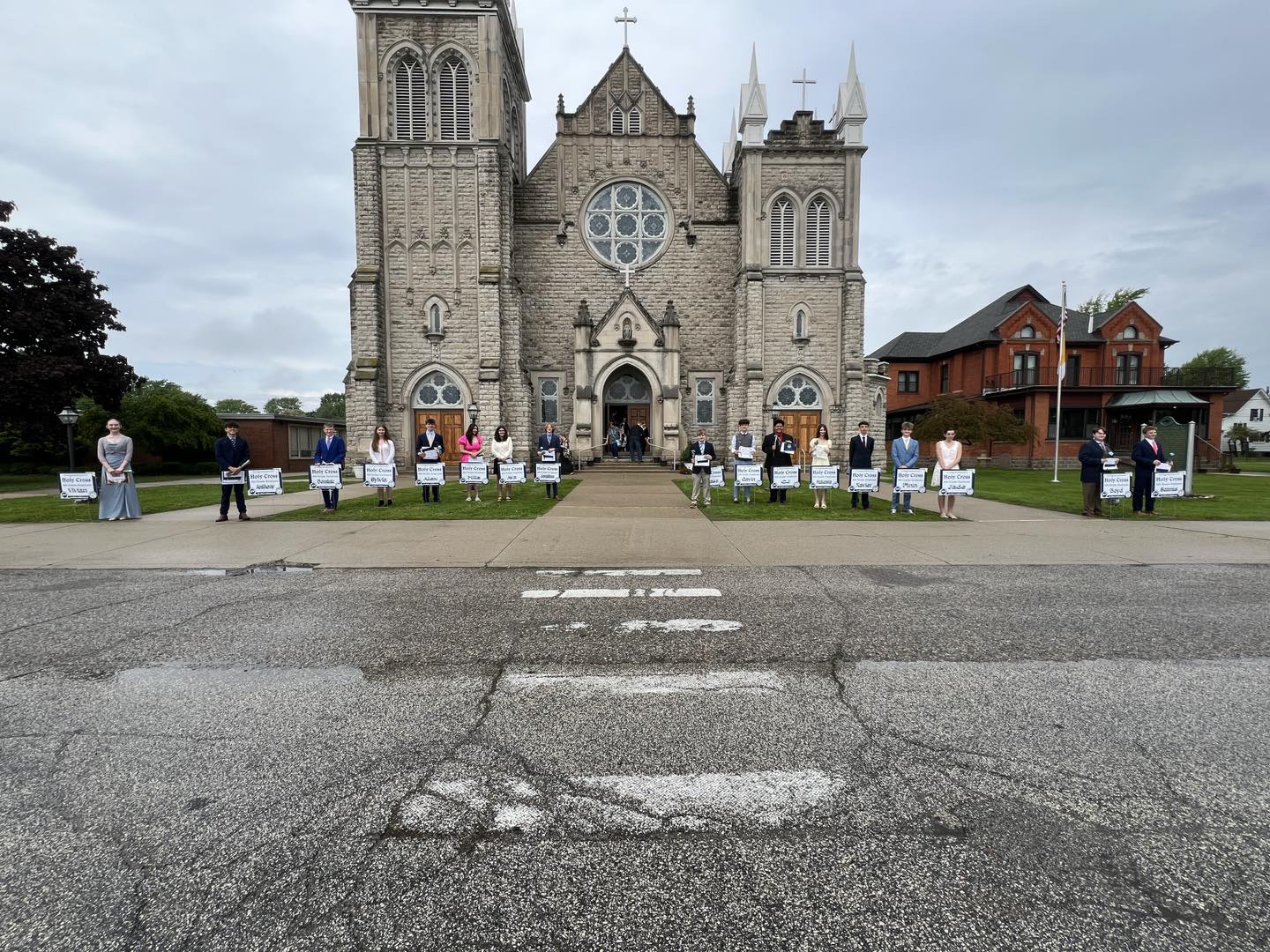 Congratulations to our 8th... - Holy Cross Catholic School