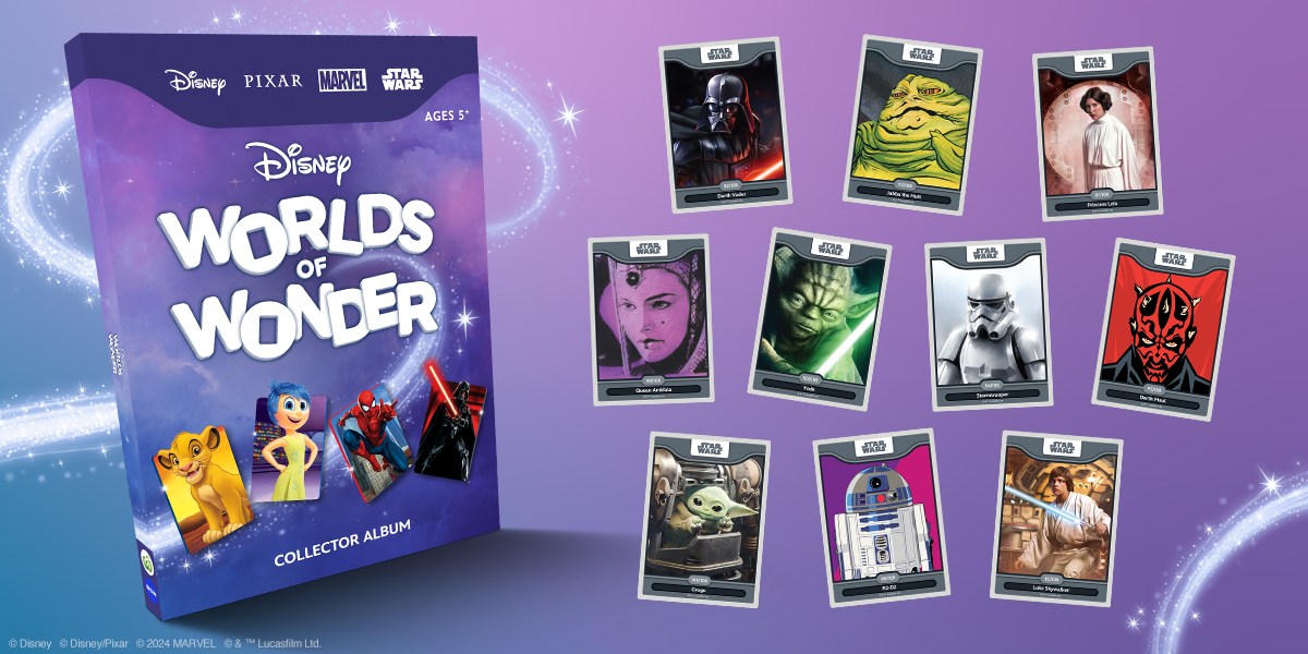 A closer look at the Star Wars cards… 👀 Disney Worlds of Wonder