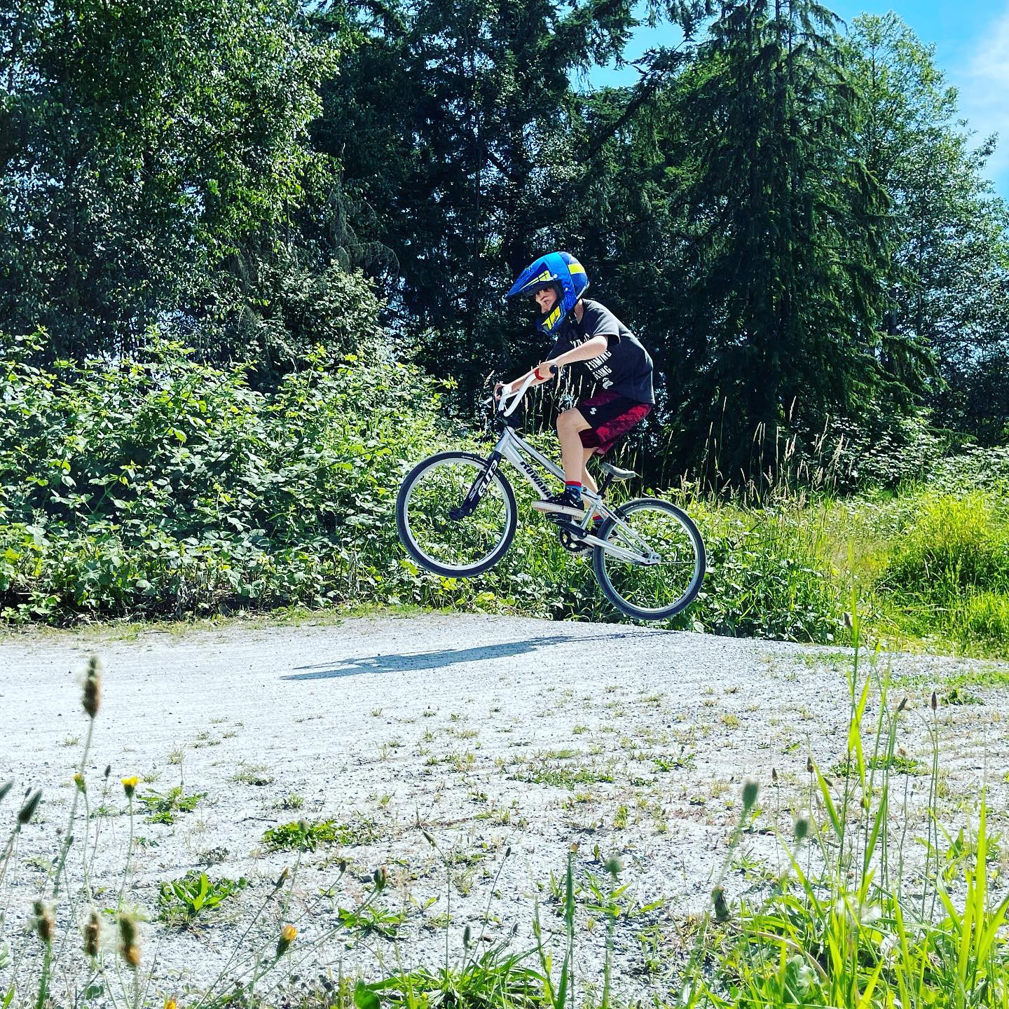 2nd gen racing - The kid ripping it up at the ridge...