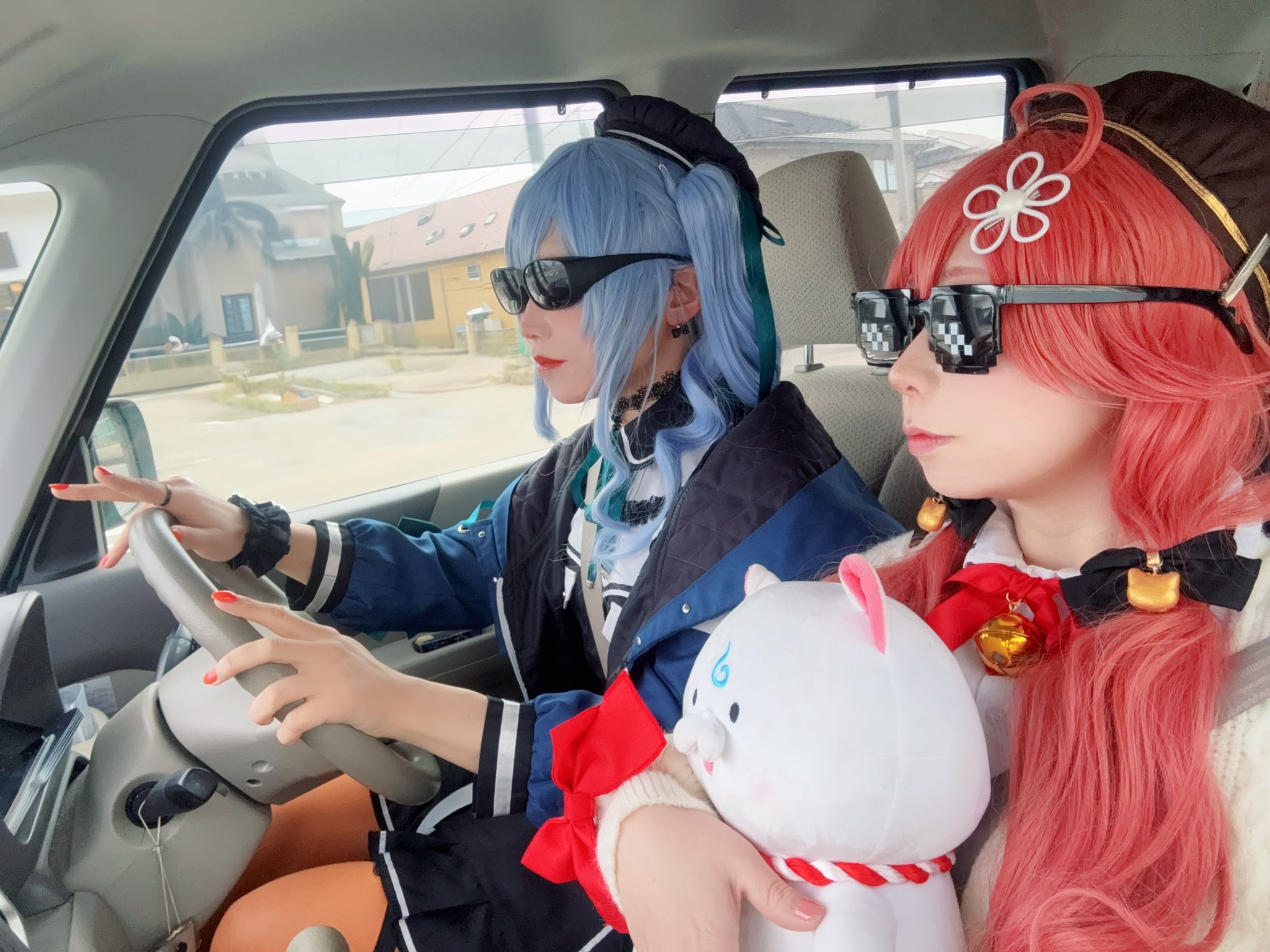 さくらみこ 35P的菁櫻村🌸 | 星街&巫女GTA飆車~ | Facebook