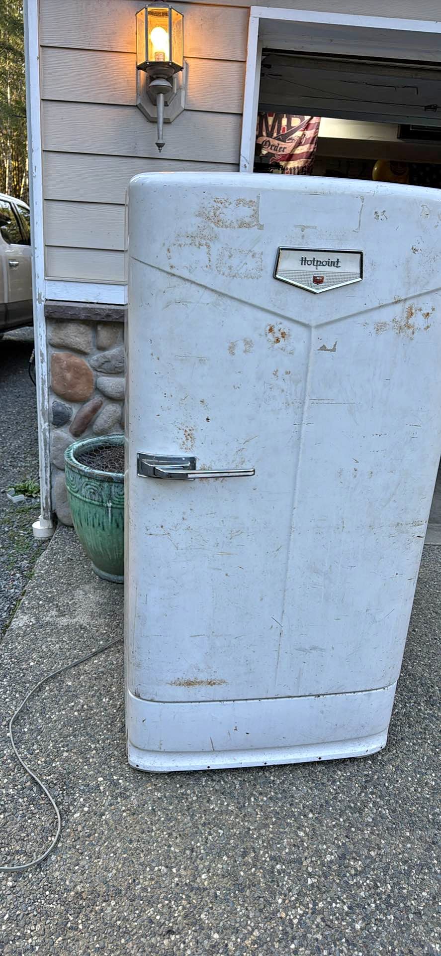 Working antique beer fridge - Refrigerators & Ice Boxes - Clearview ...