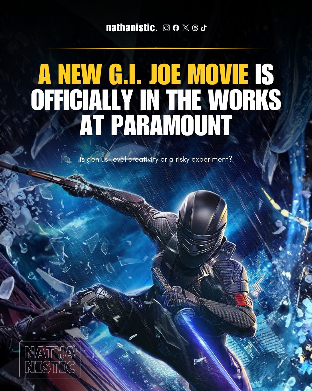 Nathanistic - Yo Joe might be gearing up for another comeback because ...