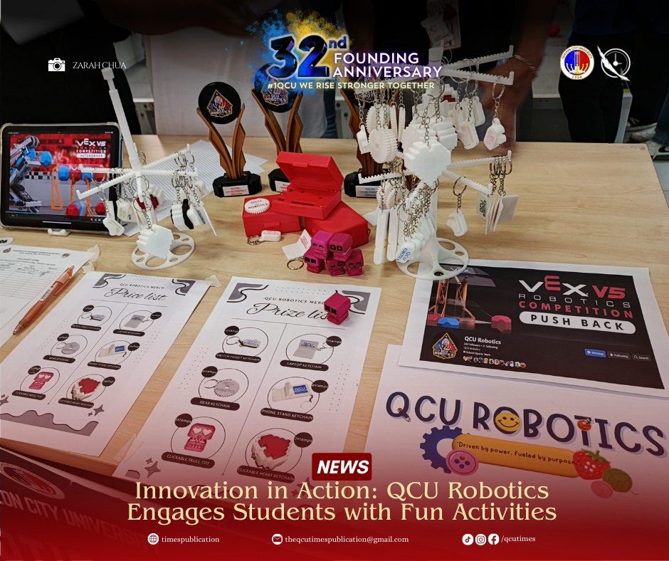 𝗡𝗘𝗪𝗦 | 𝗜𝗻𝗻𝗼𝘃𝗮𝘁𝗶𝗼𝗻 𝗶𝗻 𝗔𝗰𝘁𝗶𝗼𝗻:... - The QCU Times Publication | Facebook