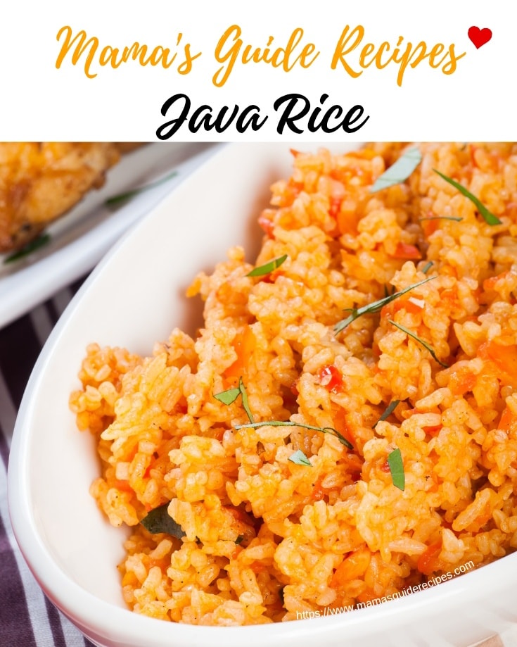Java Rice Recipe How to Make:... - Mama's Guide Recipes | Facebook