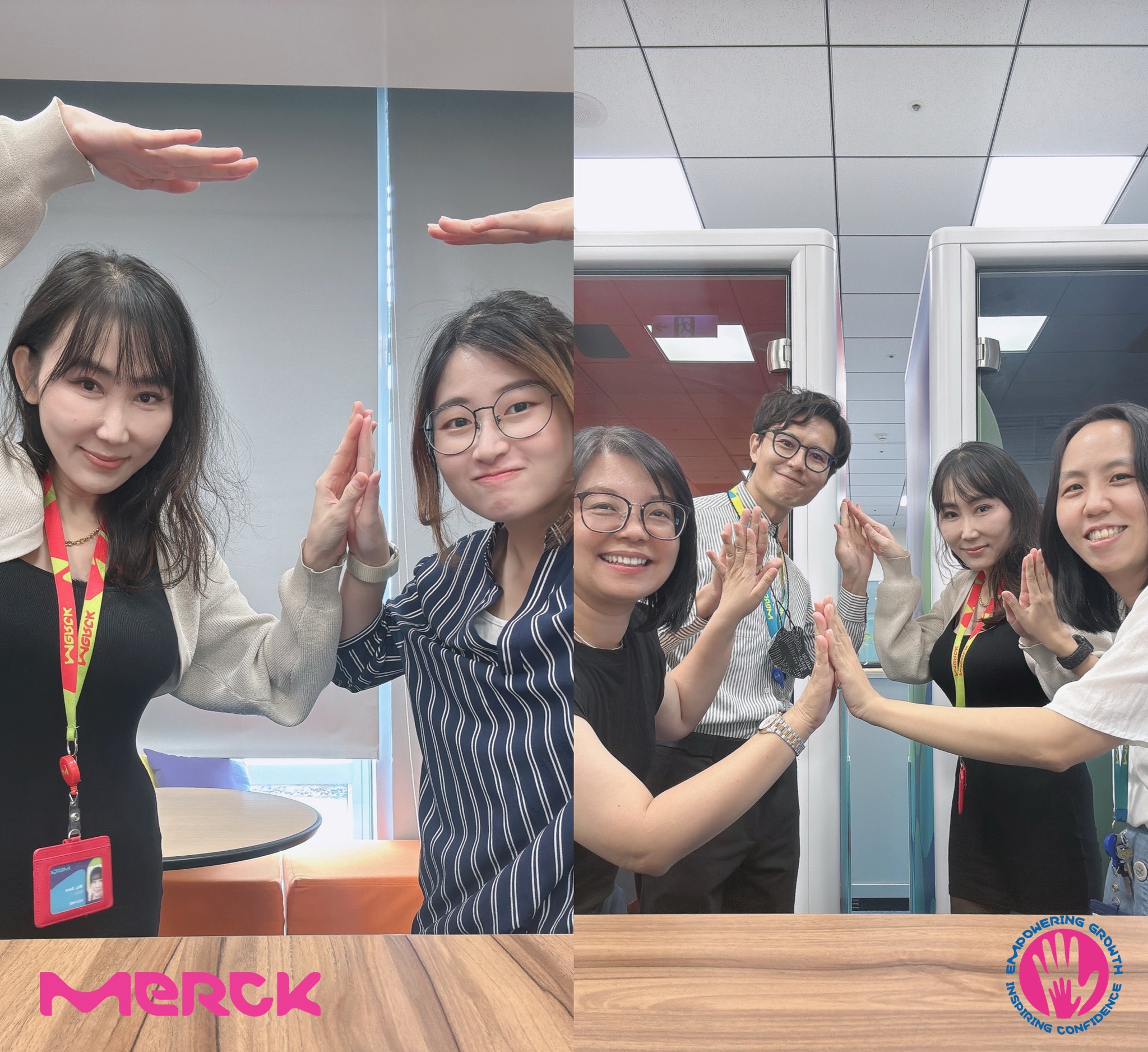 MERCK Taiwan - 【默克響應】一起擊掌🙏 默克同仁響應國際兒童成長意識日 你知道嗎?...
