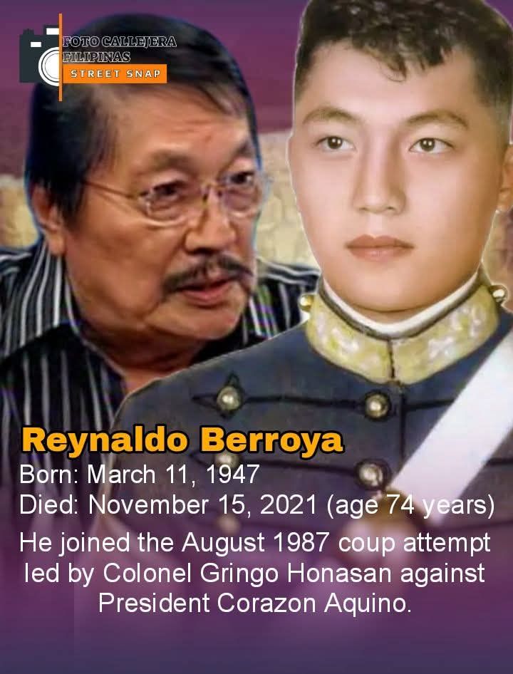 ️Ret. PMGen. Reynaldo 