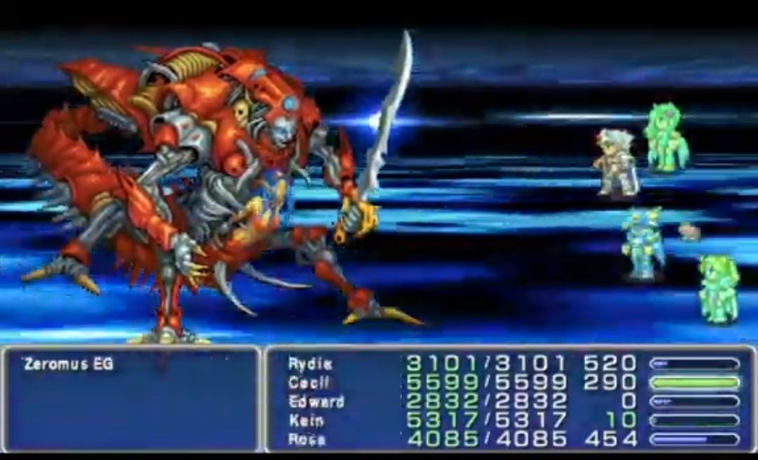 Zeromus EG, a superboss in Final Fantasy IV, originated from a