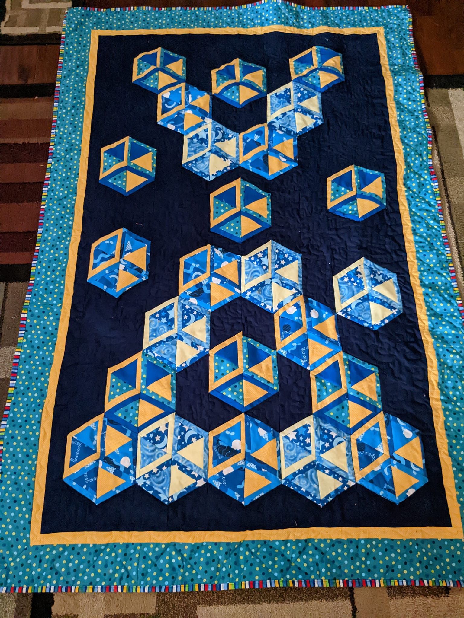 Organizing longarm quilting area for efficiency?