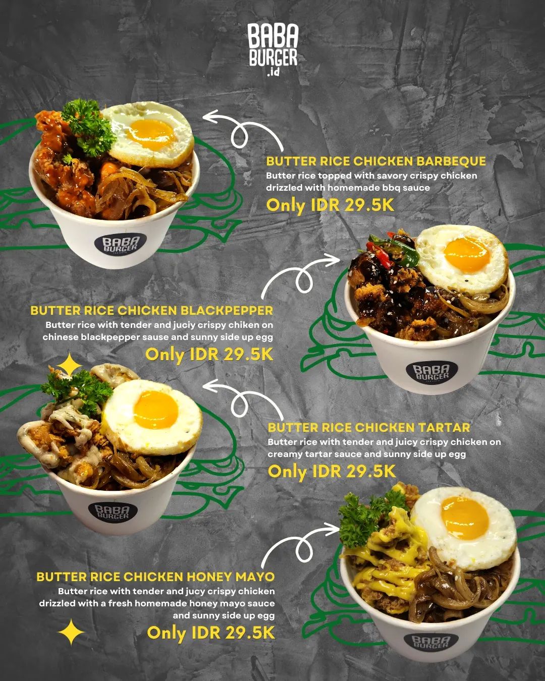 Baba - Menu baru yang akan segera hadir di restoran kami! Rice bowl ...
