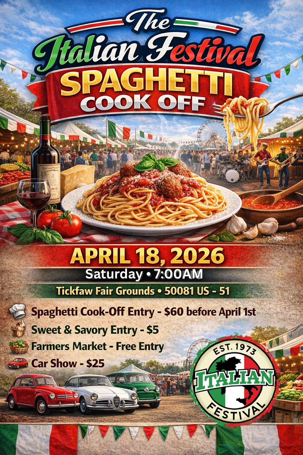 Italian Festival Spaghetti Cook-Off