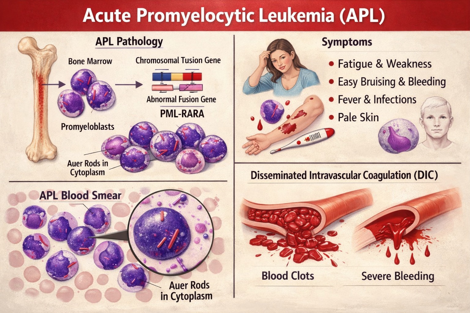 🚨 Acute promyelocytic leukemia (APL)... - Scientists Academy | Facebook